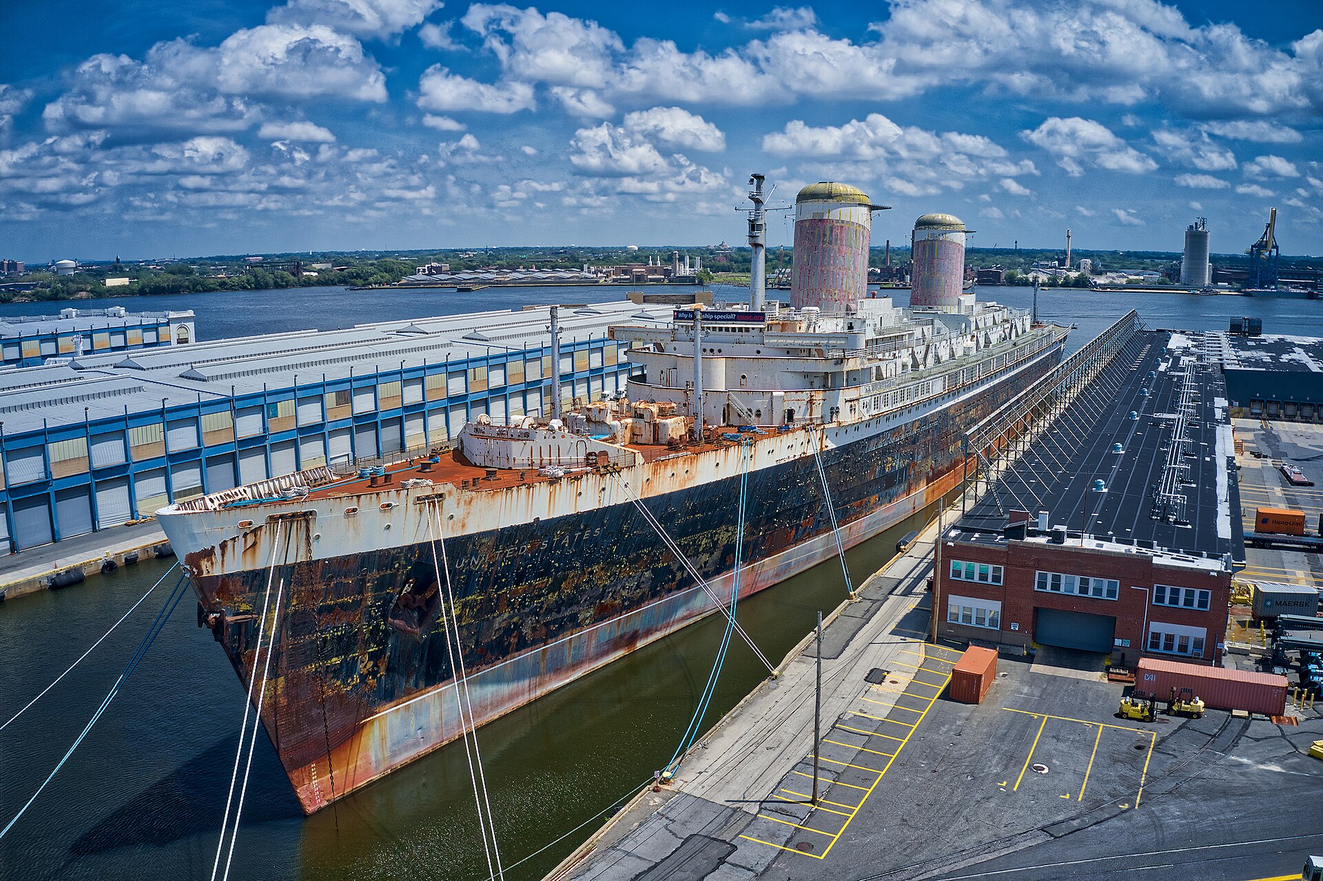 The Fastest Liner Ever Built Lost a Rent Fight. Next Month She Becomes a Reef